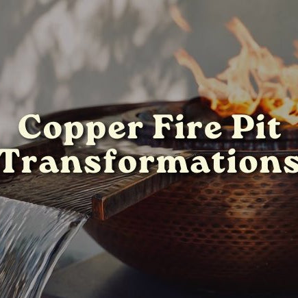 A Copper Fire Pit Turns Your Yard Into a Timeless Wonder