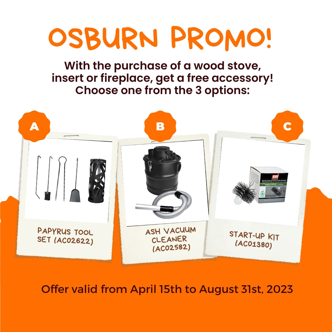 Osburn Matrix Wood Stove with Blower OB02032