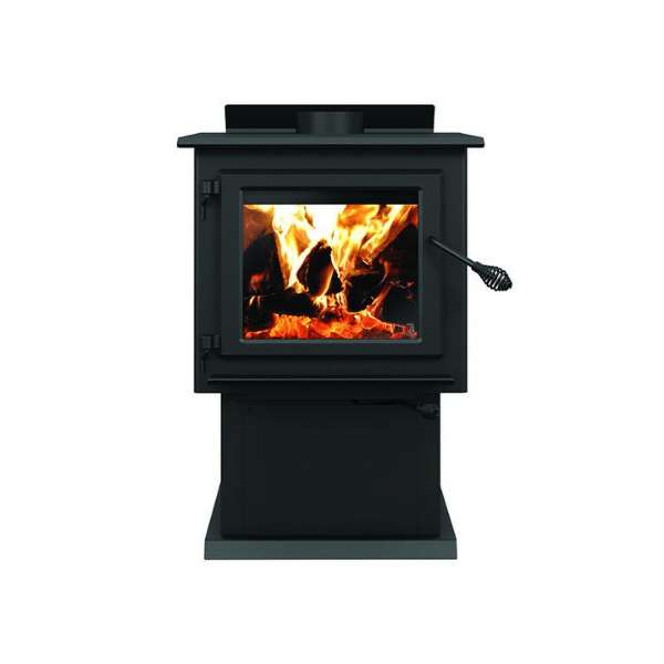Century Heating Fw3200 Wood Stove Cb00023 In White Background Front View
