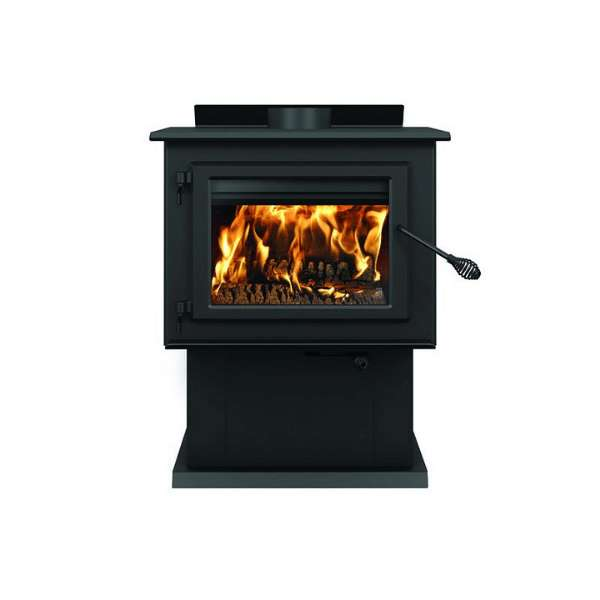 Century Heating Fw3500 Wood Stove Cb00024 In White Background Front View