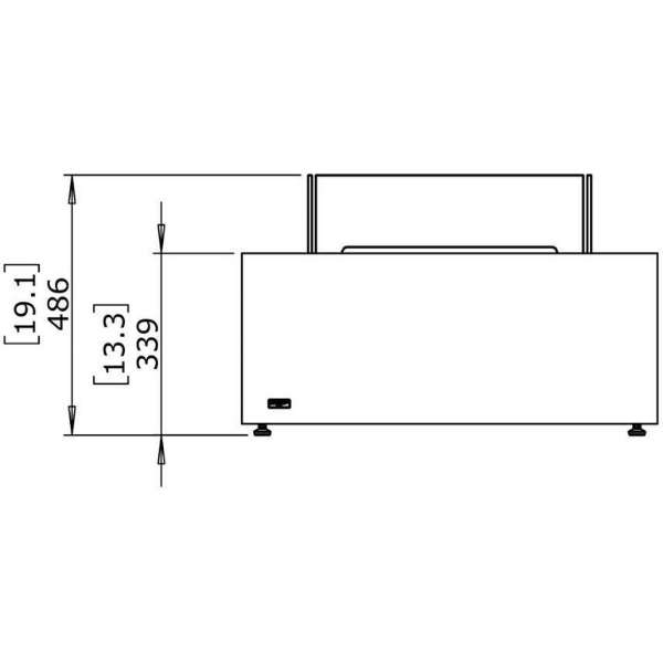 Ecosmart Base 30 Fire Table Dimensions