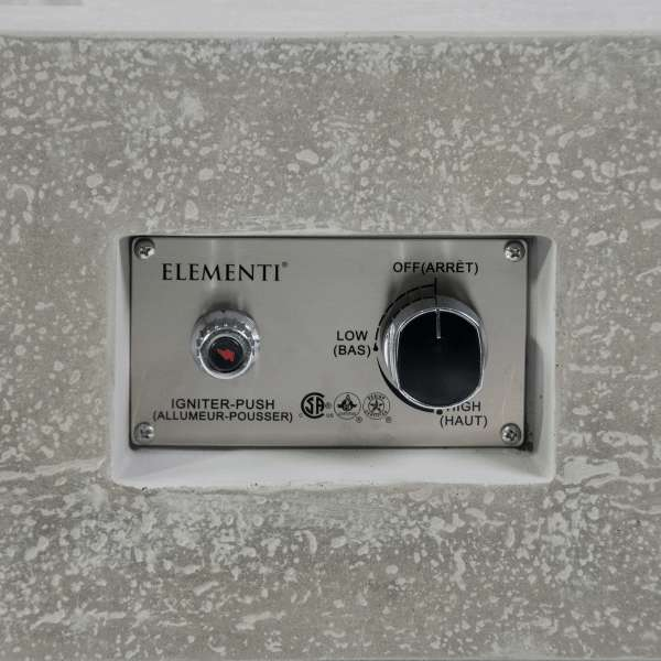 Elementi Plus Monte Carlo Fire Table OFG416LG Ignition