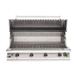 Pgs Big Sur 51 Inches Stainless Steel Commercial Grill With Built In 60  Minute Timer On A White Background