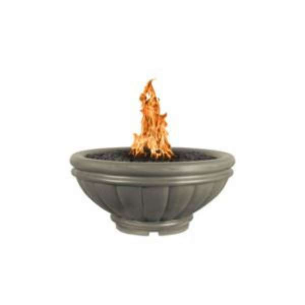     The Outdoor Plus Roma Concrete Fire Bowl In Ash Color