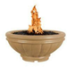     The Outdoor Plus Roma Concrete Fire Bowl In Color Brown
