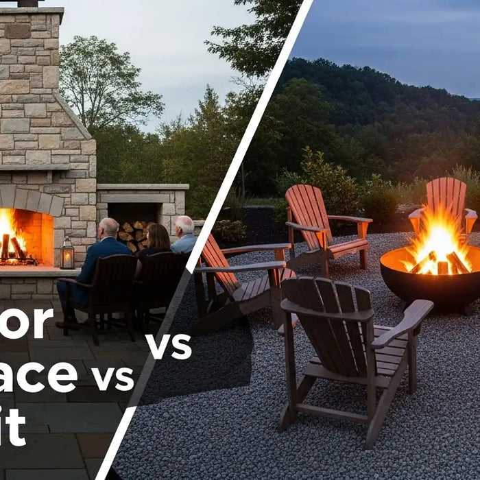 Outdoor Fireplace vs Fire Pit: Which One Is Right for You?