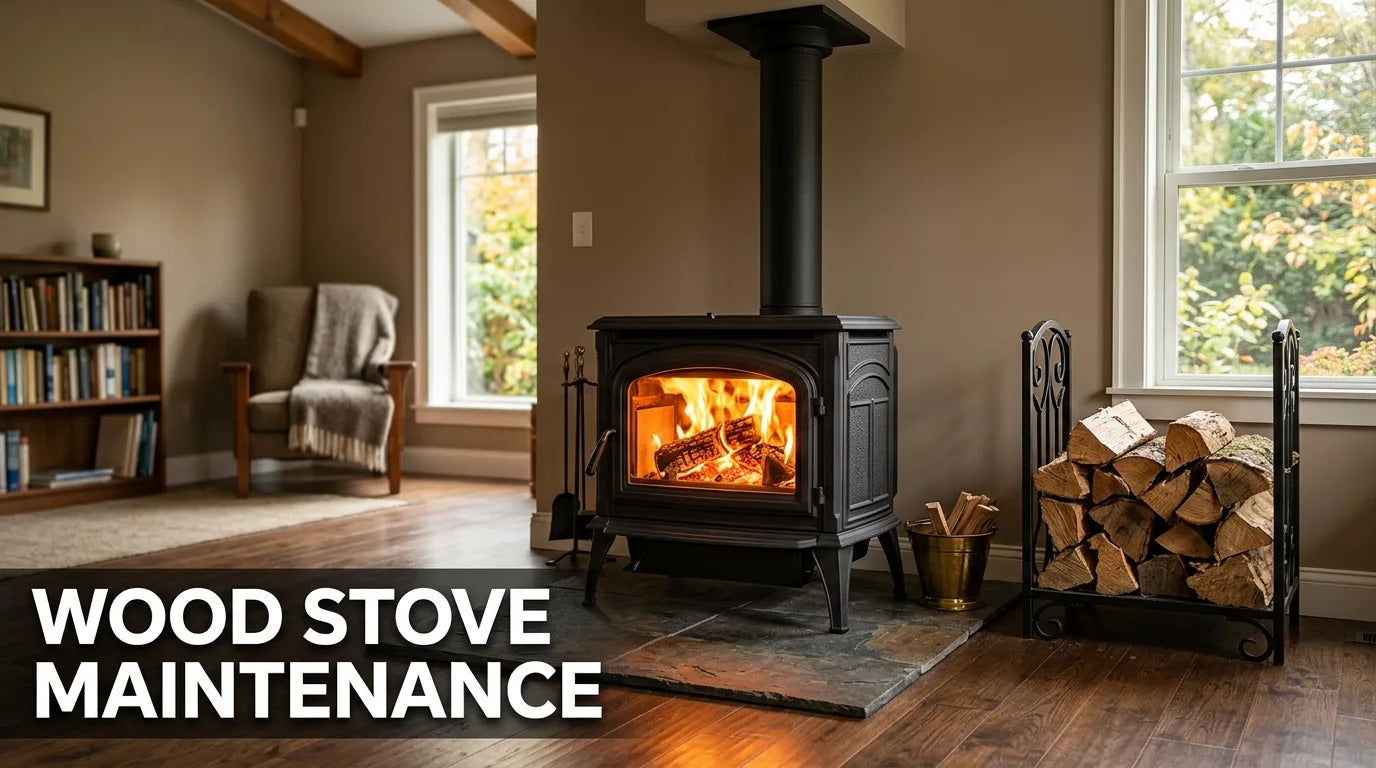 Wood Stove Maintenance: 7 Component Lifespans & DIY Fixes