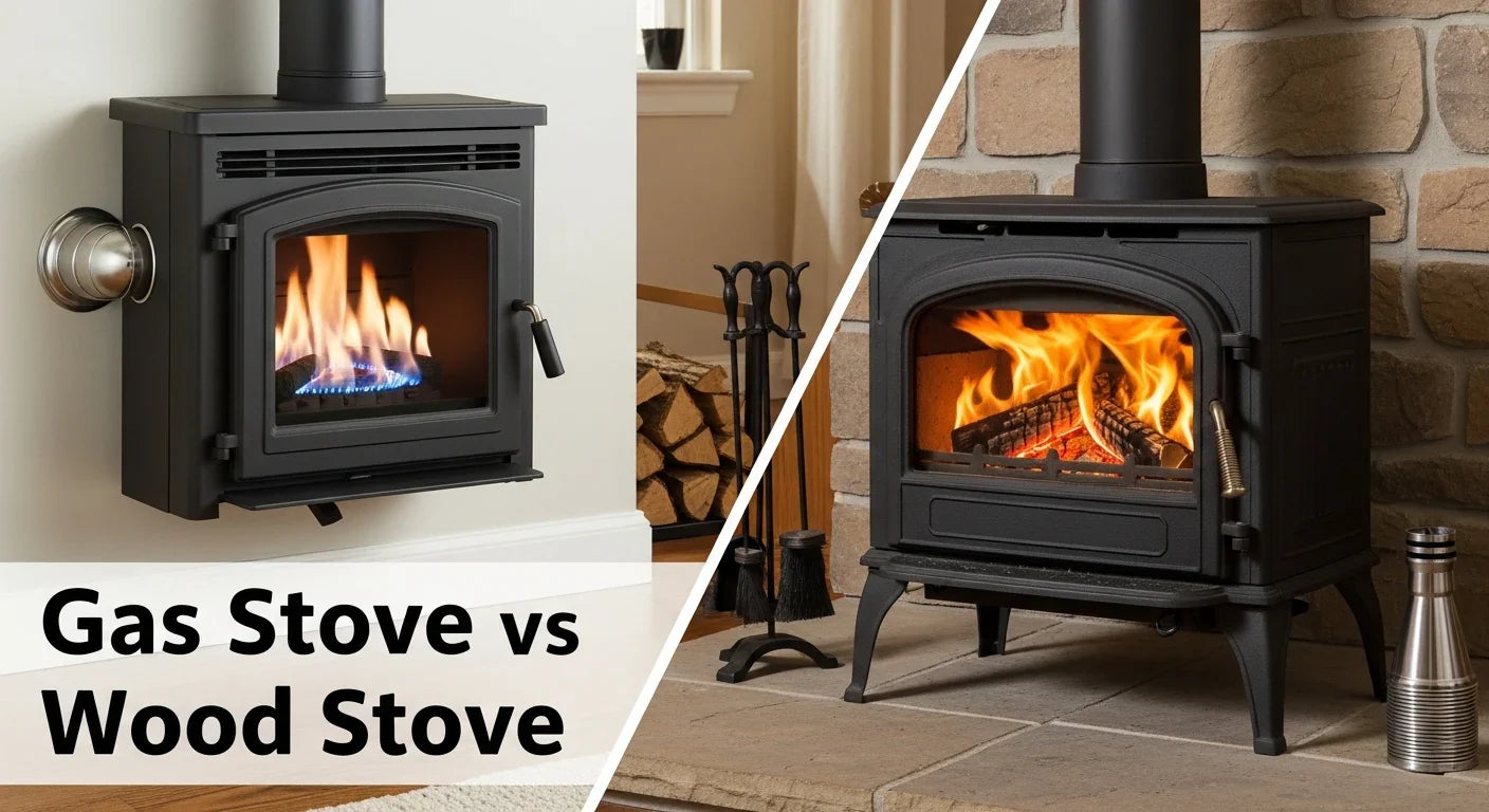 Gas Stove vs Wood Stove: Which One Your Home Actually Needs