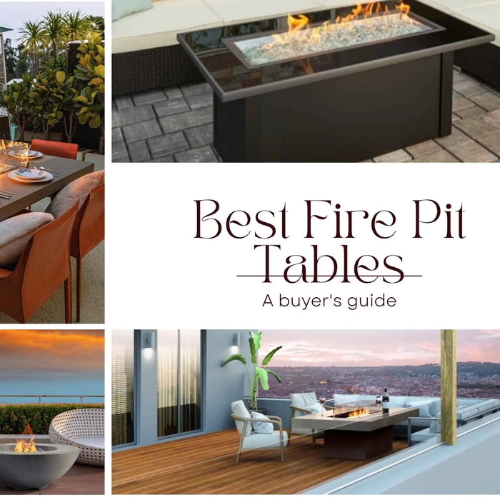 Best fire pit tables to consider