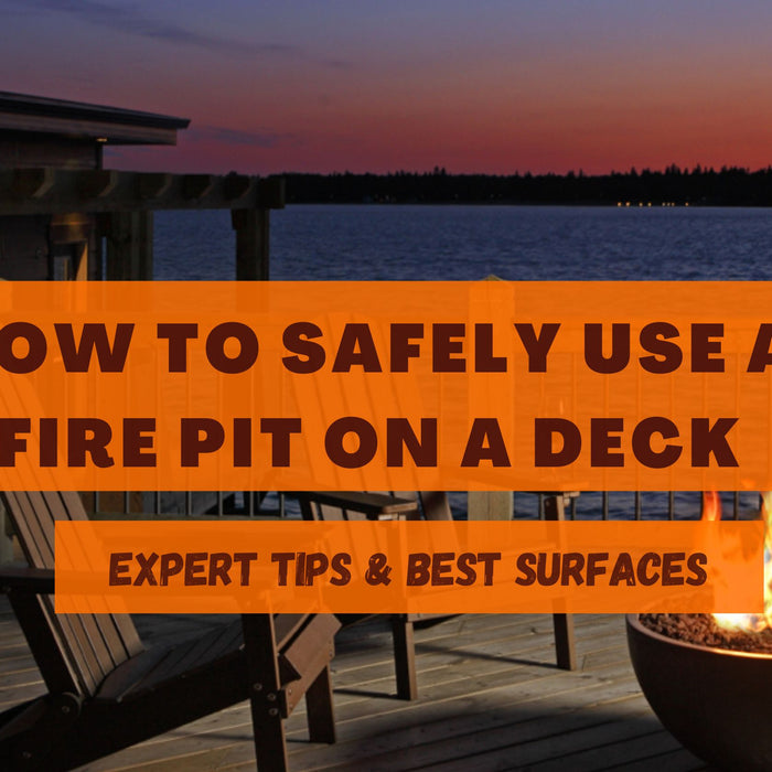 How to Safely Use a Fire Pit on a Deck: Expert Tips & Best Surfaces