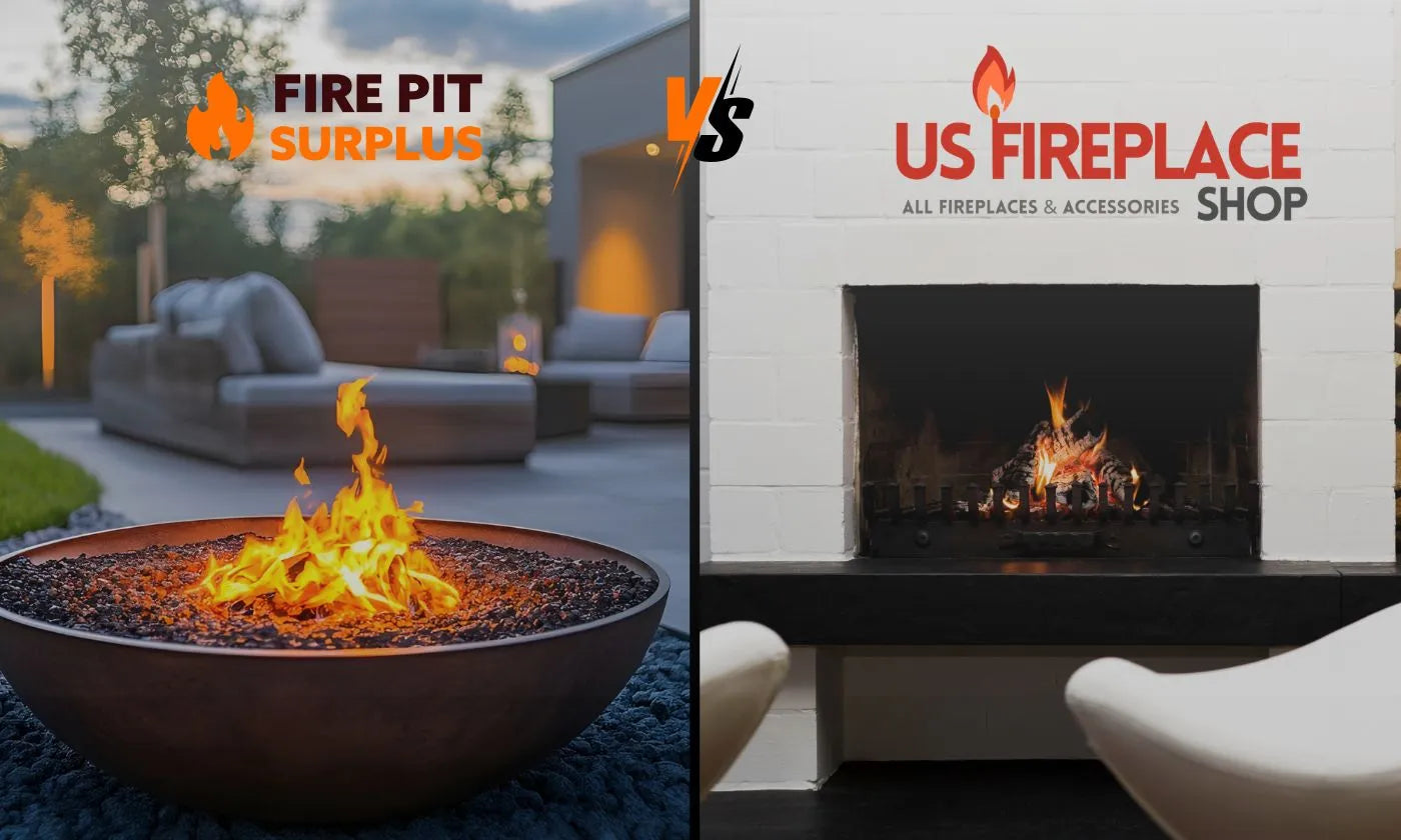 Fire Pit Surplus vs US Fireplace Store: Which Retailer Is Right for Your Outdoor Space?