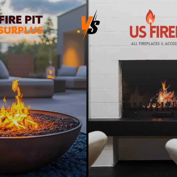 Fire Pit Surplus vs US Fireplace Store: Which Retailer Is Right for Your Outdoor Space?