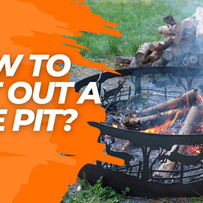 How to Put Out A Fire Pit