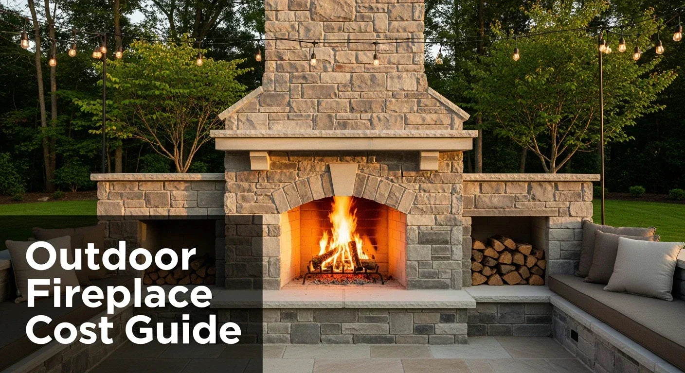 Outdoor Fireplace Cost: Complete Pricing Guide for 2026