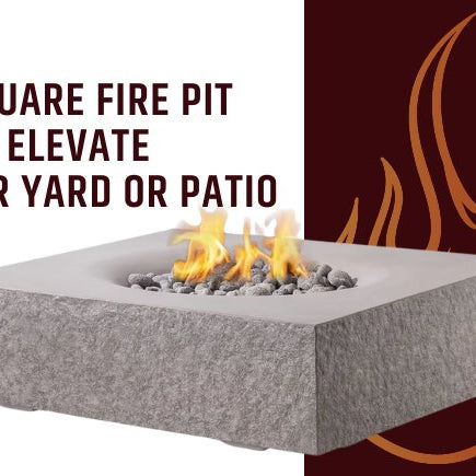 A Square Fire Pit Will Elevate Your Yard or Patio