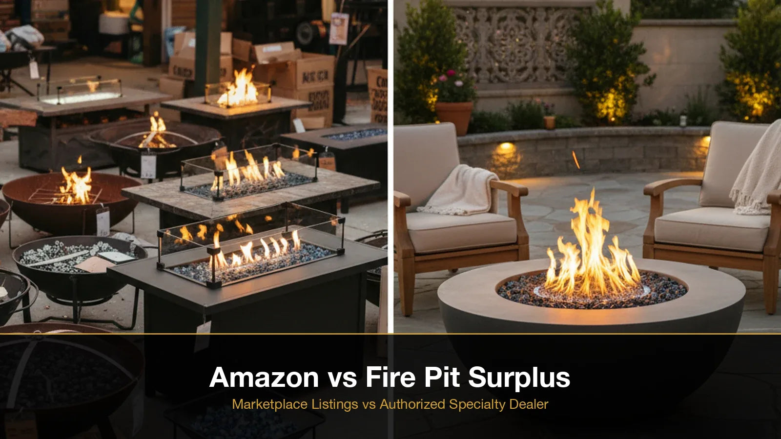 Amazon vs Fire Pit Surplus: Where to Buy Fire Pits Online in 2026