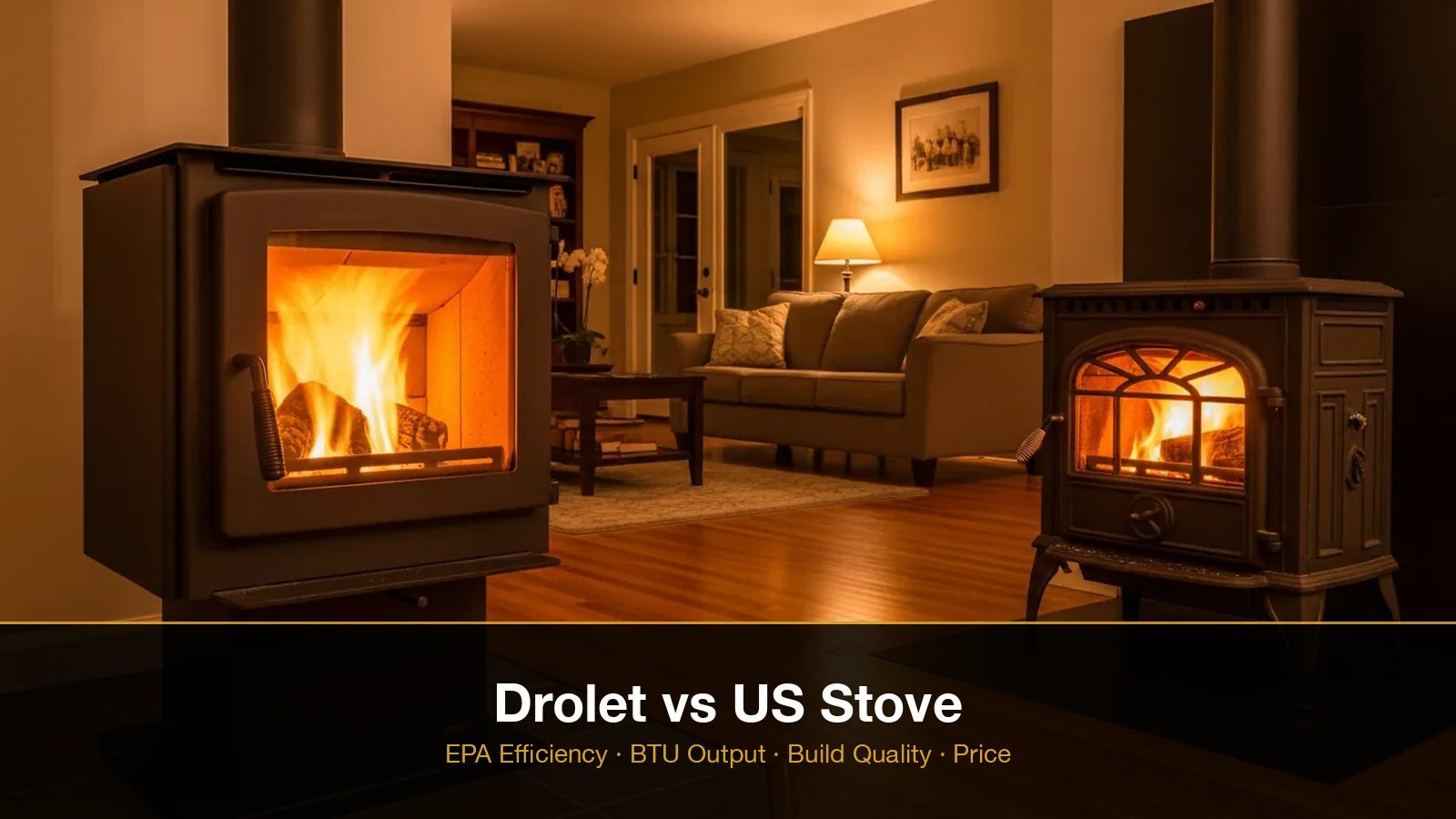 Drolet vs US Stove: Which Wood Stove Brand Should You Buy?
