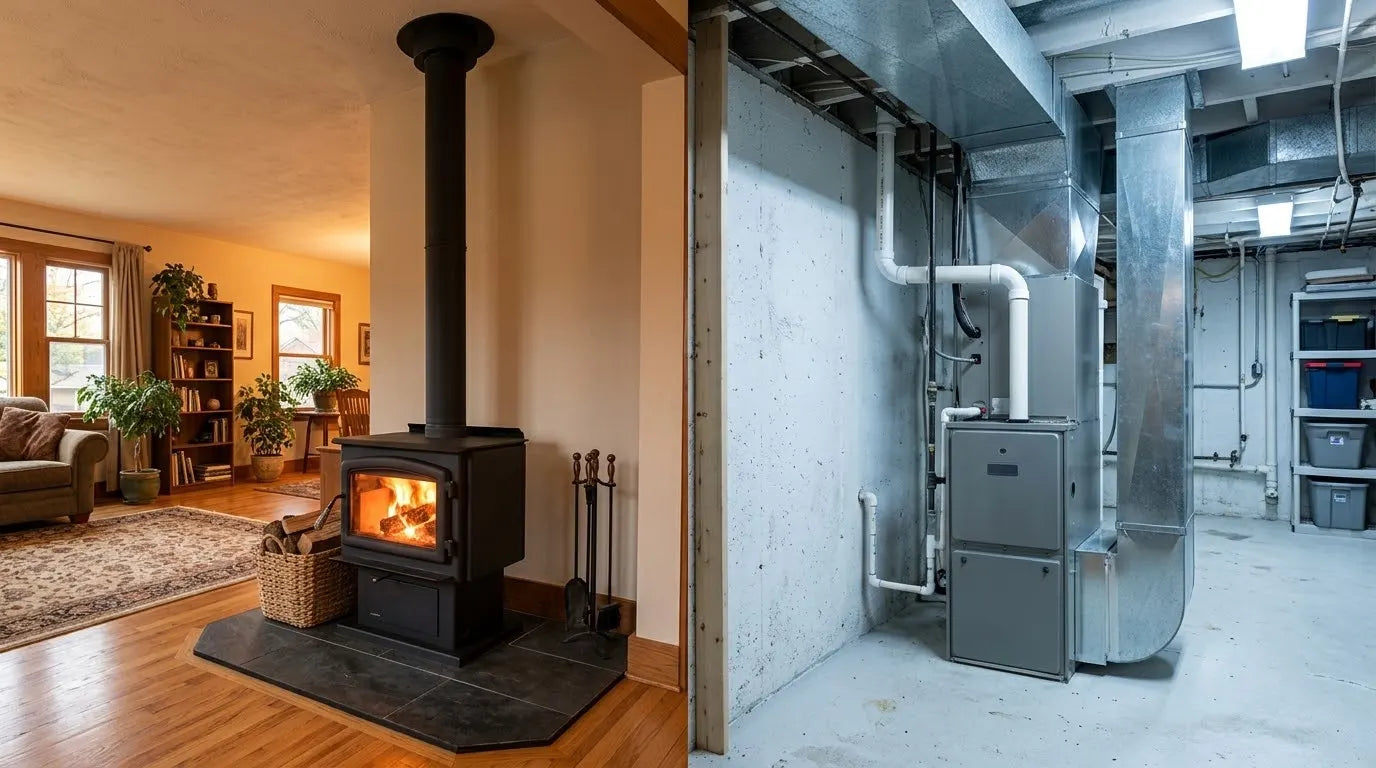 Wood Stove vs. Furnace: The Complete Heating Comparison (2026)