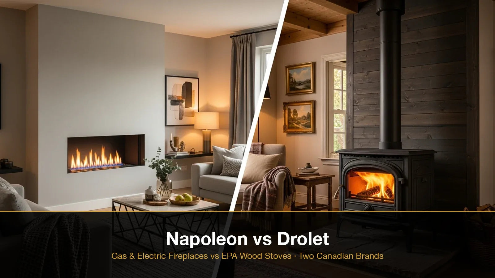 Napoleon vs Drolet: Which Heating Brand Is Right for Your Home?