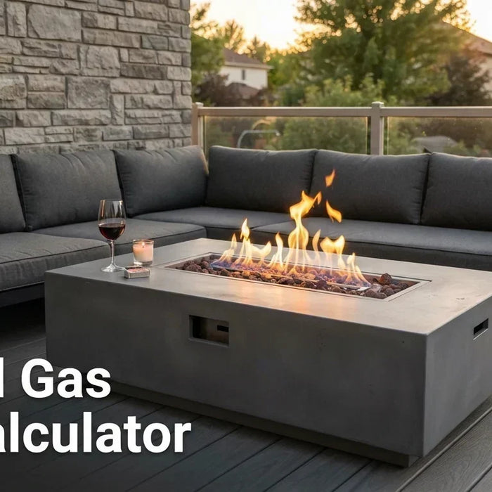 Natural Gas BTU Calculator: Convert Therms, MCF, CCF and Calculate Fire Pit Running Costs