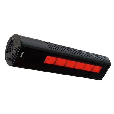 SunStar SGL glass infrared patio heater with tinted glass front, SGL35 and SGL50 series