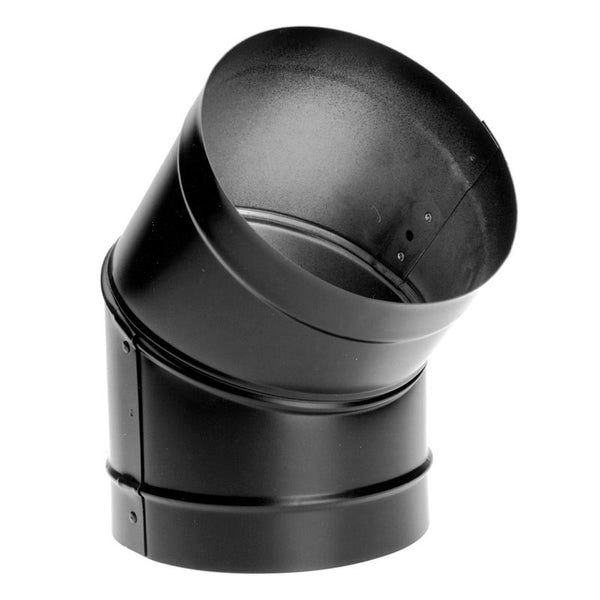 DuraVent DuraBlack Elbow 6" Adjustable - 45 Degree