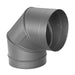 DuraVent DuraBlack Elbow 6" Adjustable - 90 Degree