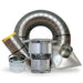 Olympia Forever Flex Chimney Liner Kit 6" - 25' Insert Connector