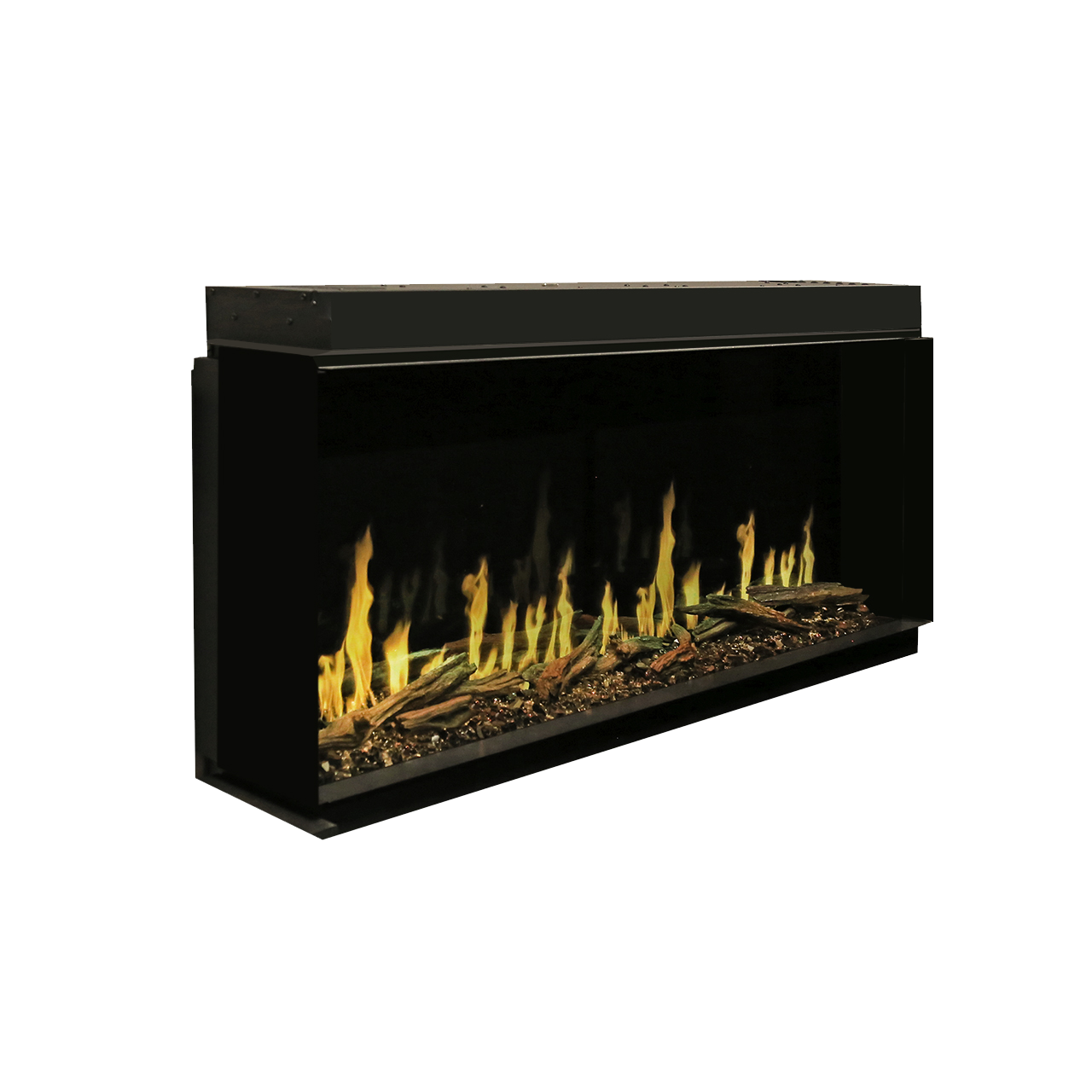 Modern Flames Orion Multi 120-inch Virtual Recessed Electric Fireplace Multi-Sided