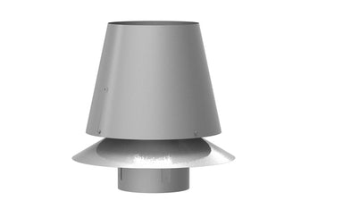 8-inch Anti-Backflow Chimney Cap for Wind Deflection and Smoke Reduction