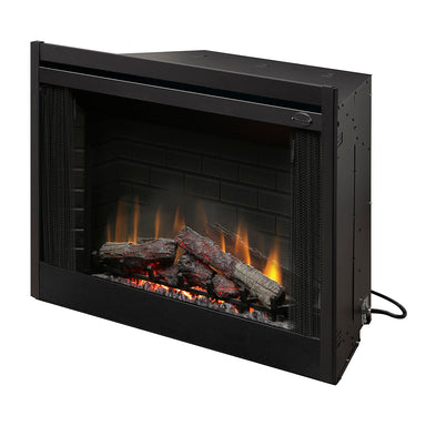 Dimplex 45-inch Deluxe Built-In Electric Fireplace - Realistic LED Flame Heater