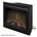 Dimplex 39-inch Deluxe Built-In Electric Fireplace Insert, Realistic Flame & Heater