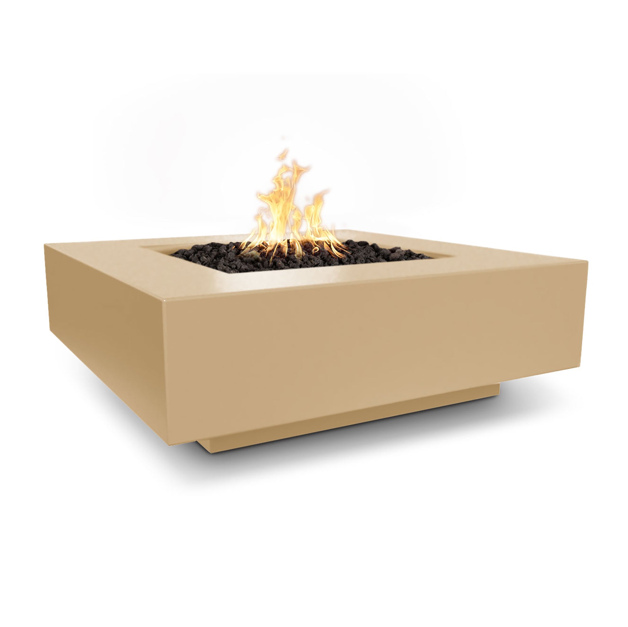 The Outdoor Plus Cabo Square Fire Pit Concrete