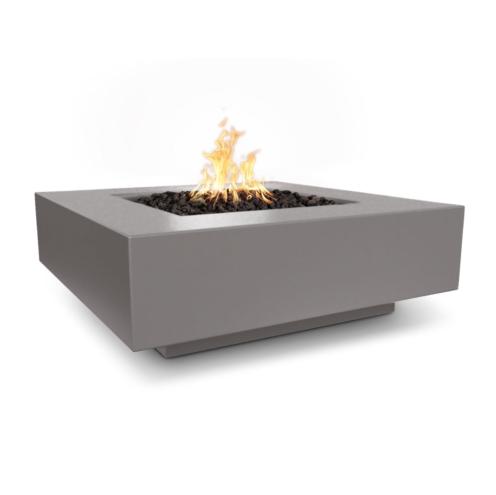 The Outdoor Plus Cabo Square Fire Pit Concrete