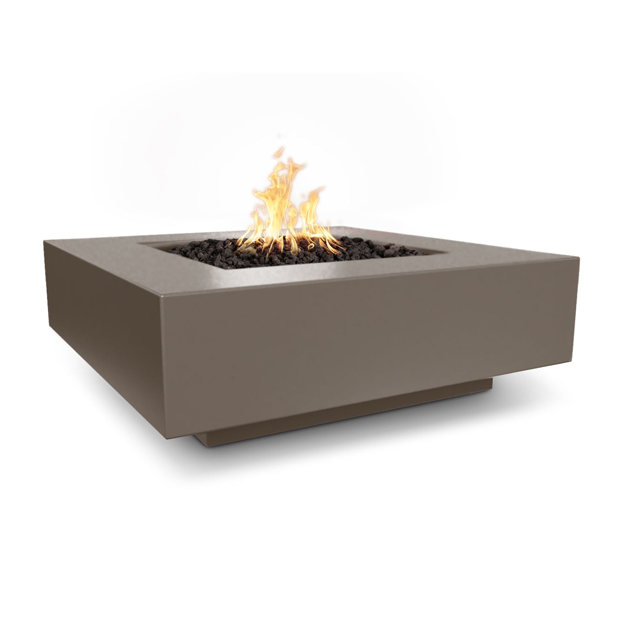 The Outdoor Plus Cabo Square Fire Pit Concrete