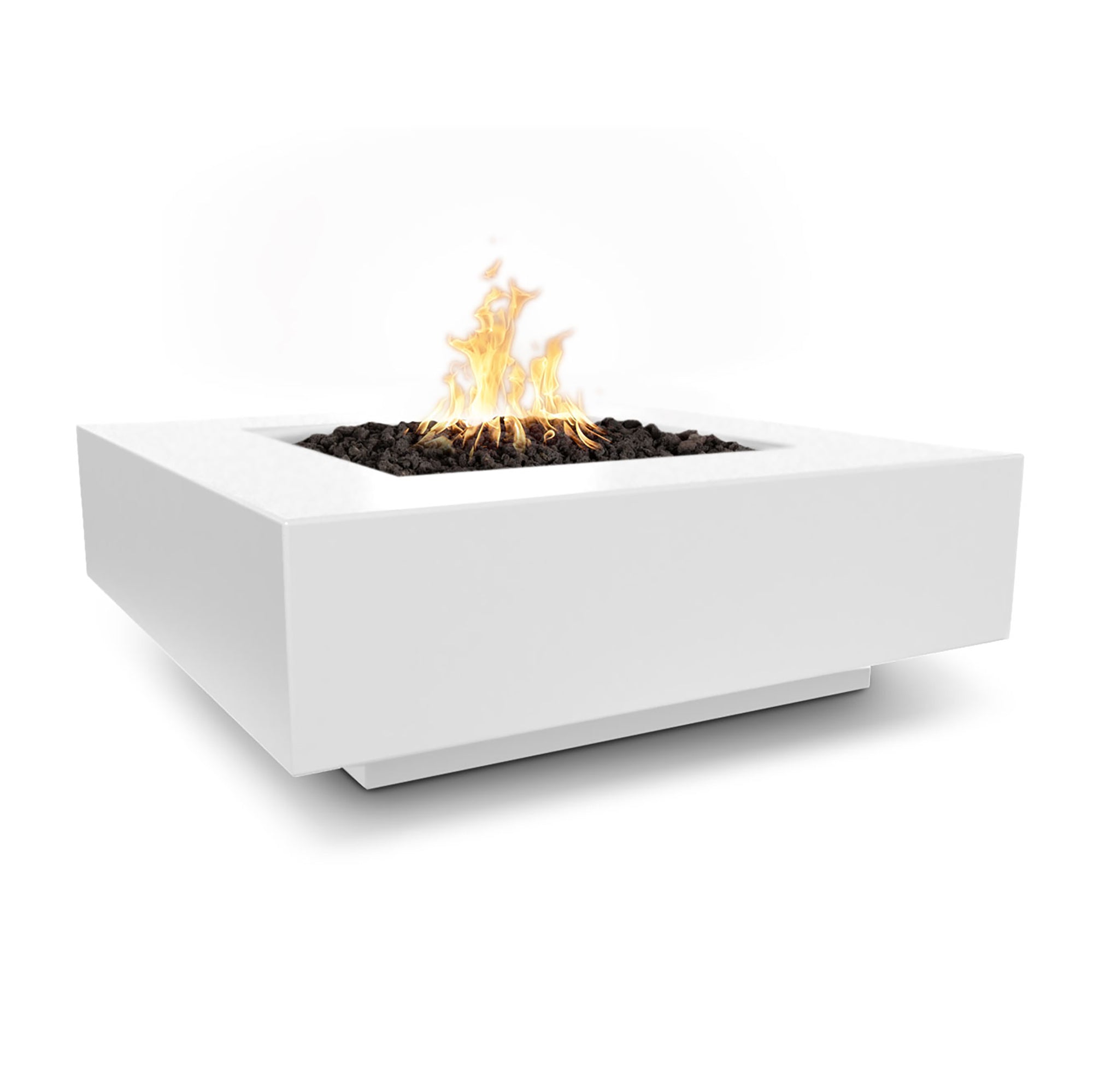 The Outdoor Plus Cabo Square Fire Pit Concrete