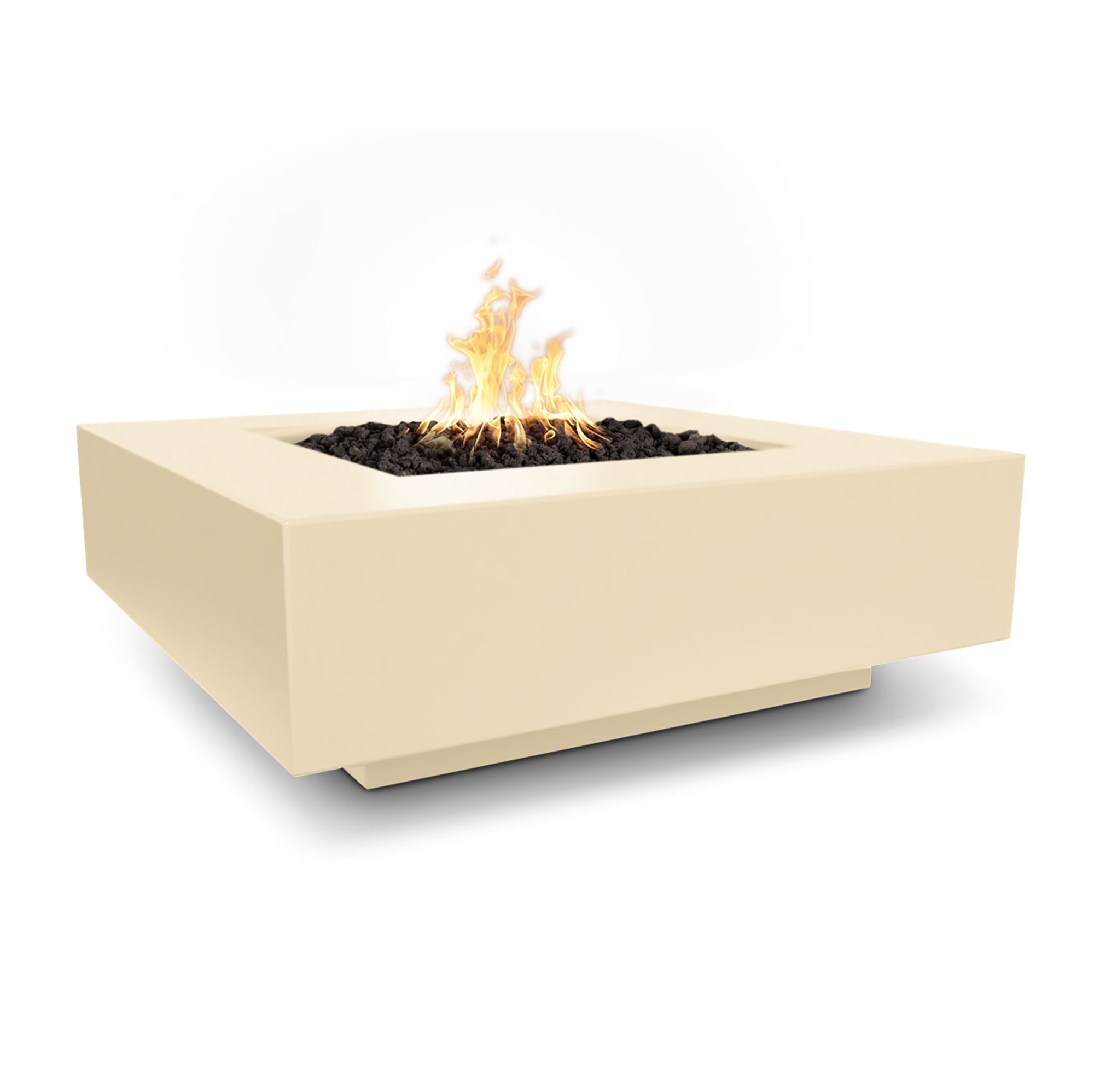 The Outdoor Plus Cabo Square Fire Pit Concrete