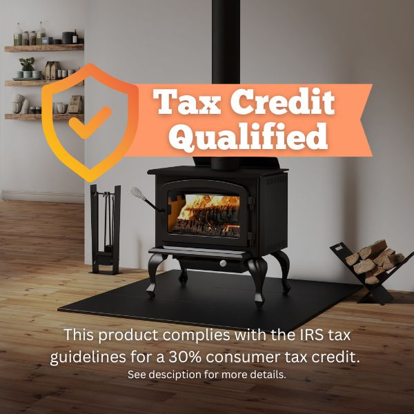 Drolet Columbia II Wood Stove DB03016 l Fire Pit Surplus