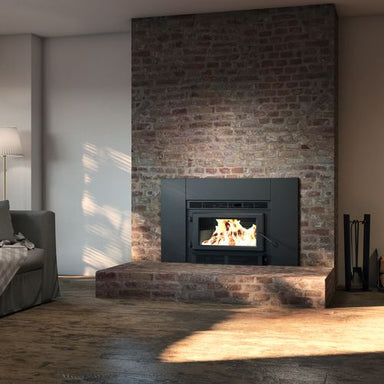 Englander Blue Ridge 150-I Compact Wood Burning Fireplace Insert with Blower