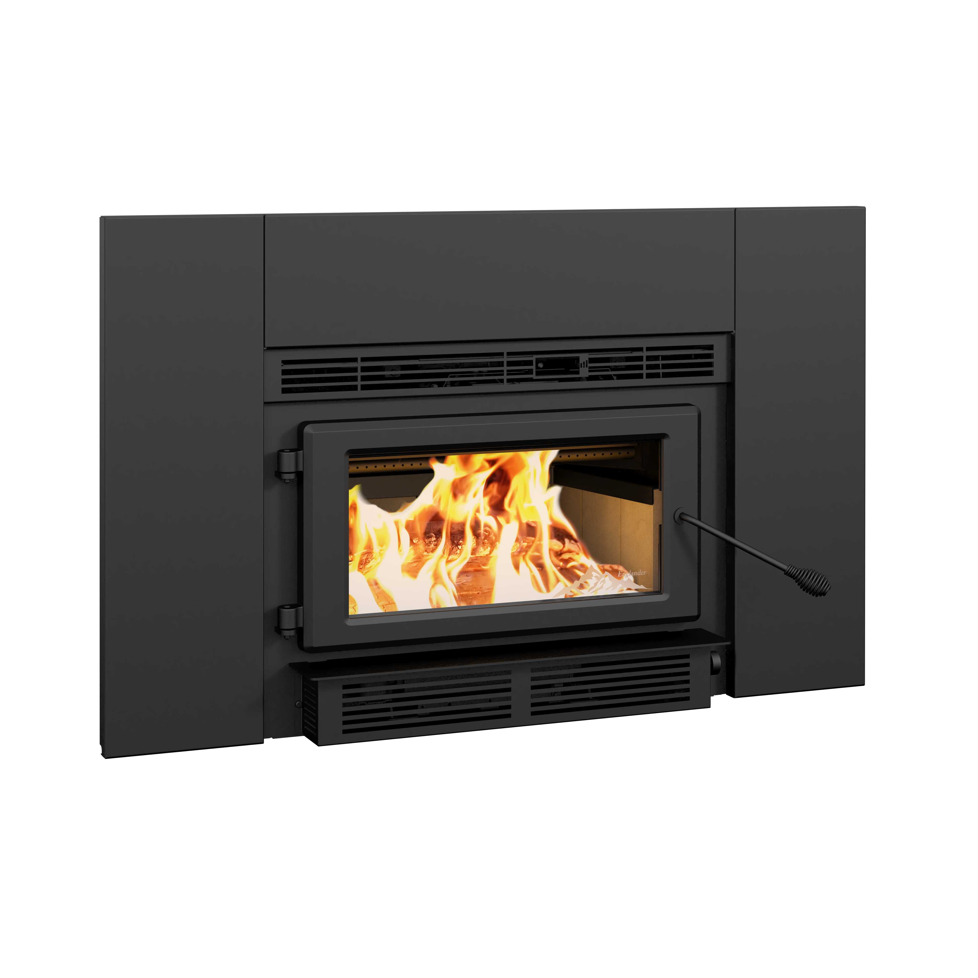 Englander Blue Ridge 150-I Compact Wood Burning Fireplace Insert with Blower