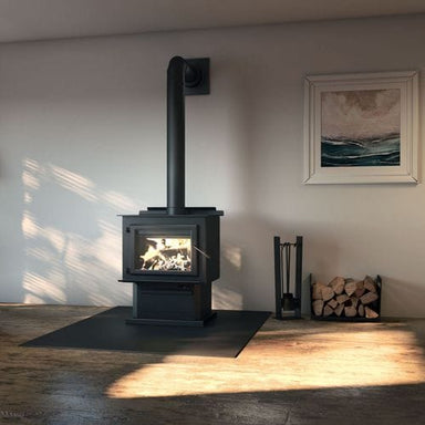 Blue Ridge 500 High-Efficiency EPA Certified Non-Catalytic Wood Burning Stove Heater