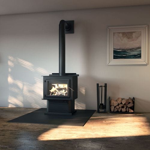 Blue Ridge 500 High-Efficiency EPA Certified Non-Catalytic Wood Burning Stove Heater