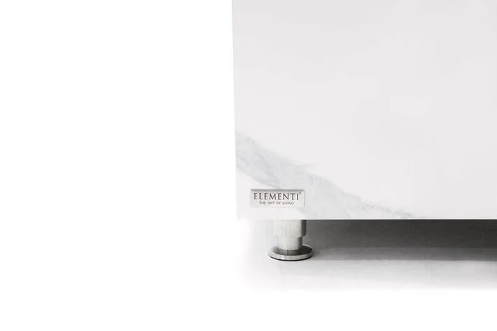 Elementi Home Sofia/Bianco Marble Porcelain Coffee Table