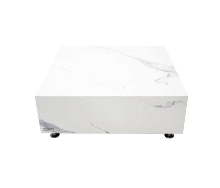 Elementi Home Sofia/Bianco Marble Porcelain Coffee Table
