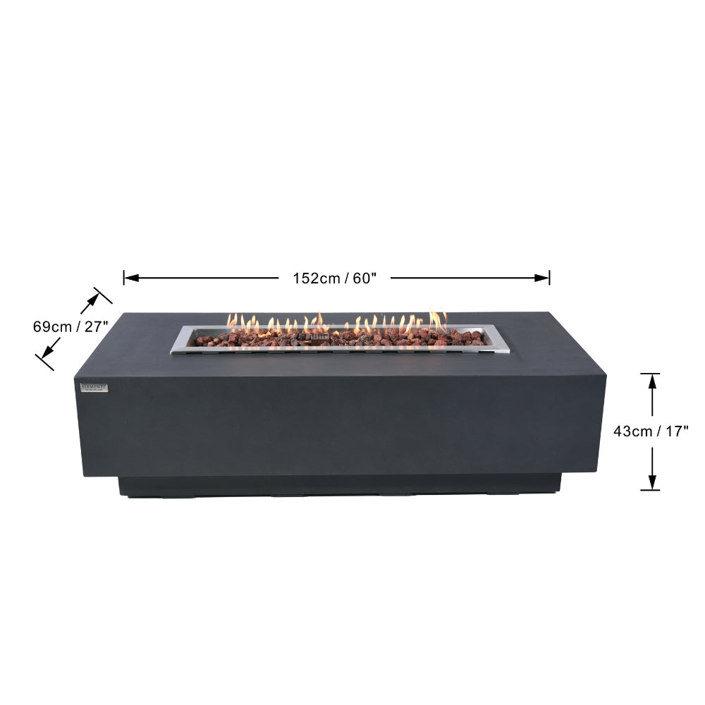 Elementi Granville Fire Pit Table OFG121