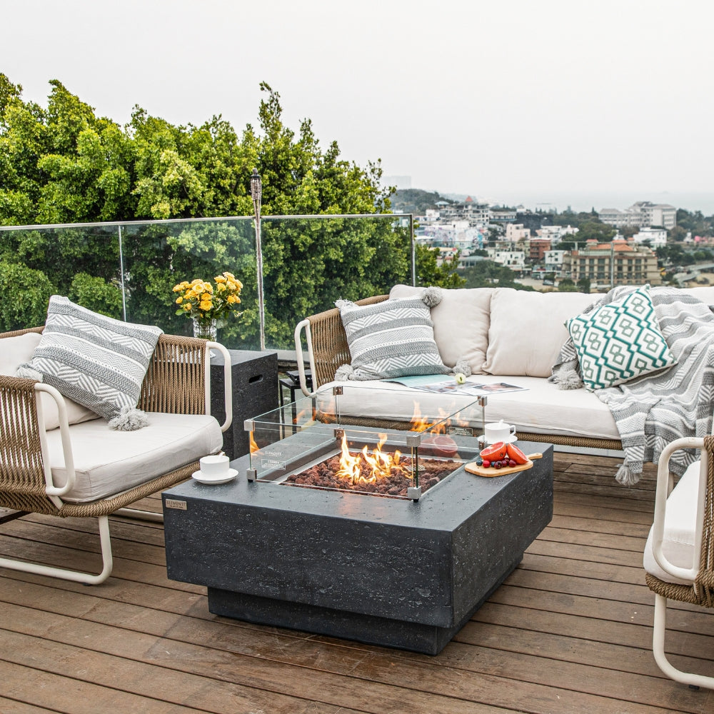 Elementi Manhattan Fire Pit OFG103 -  In Stock