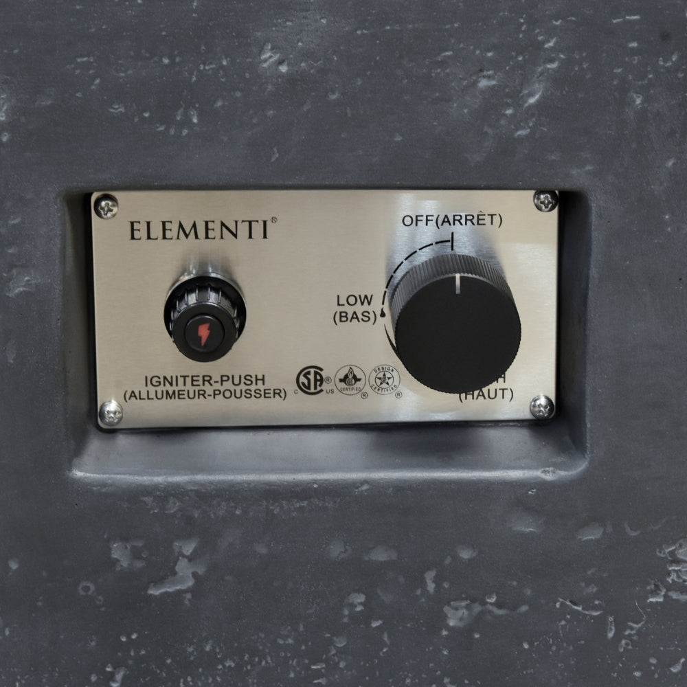 Elementi Manhattan Fire Pit OFG103 -  In Stock