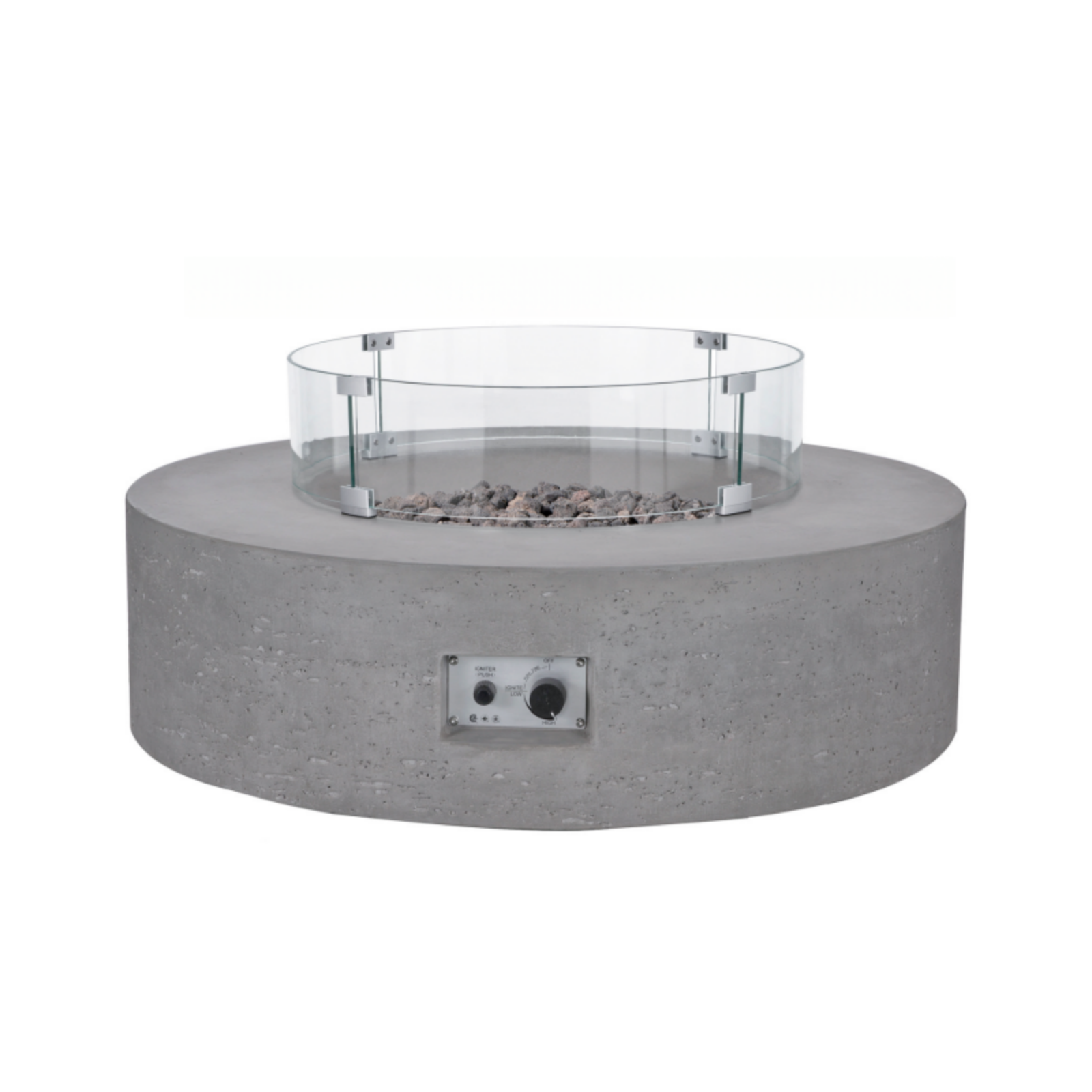 PyroMania Fire Genesis Round Concrete Fire Pit -  In Stock