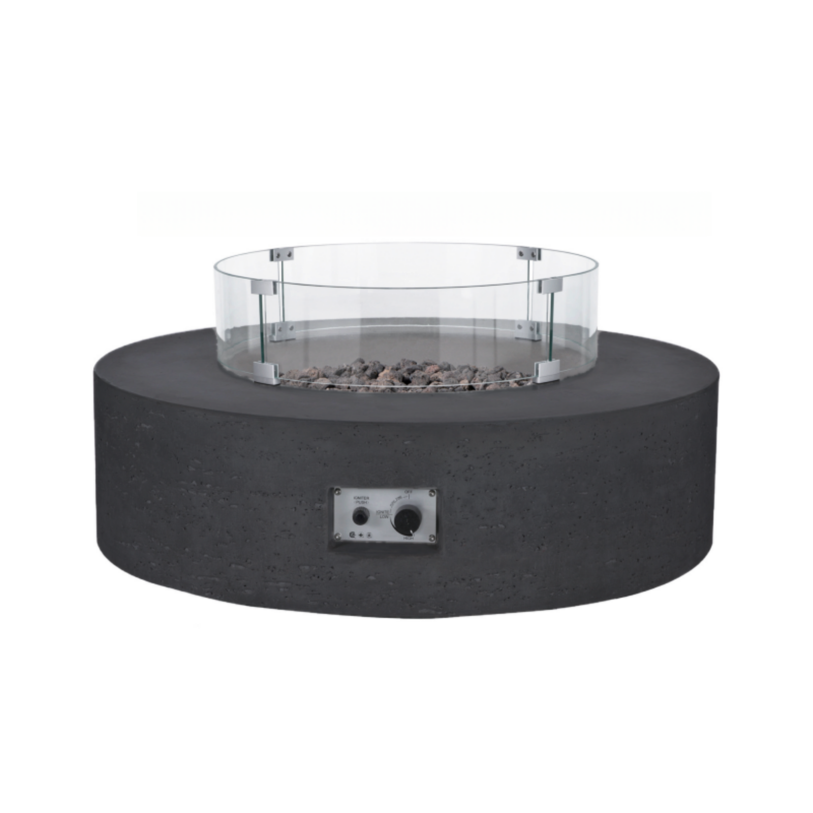 PyroMania Fire Genesis Round Concrete Fire Pit -  In Stock