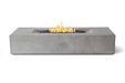 Laguna Pro 72x30 Inch Concrete Fire Pit Table - Modern Outdoor Heater